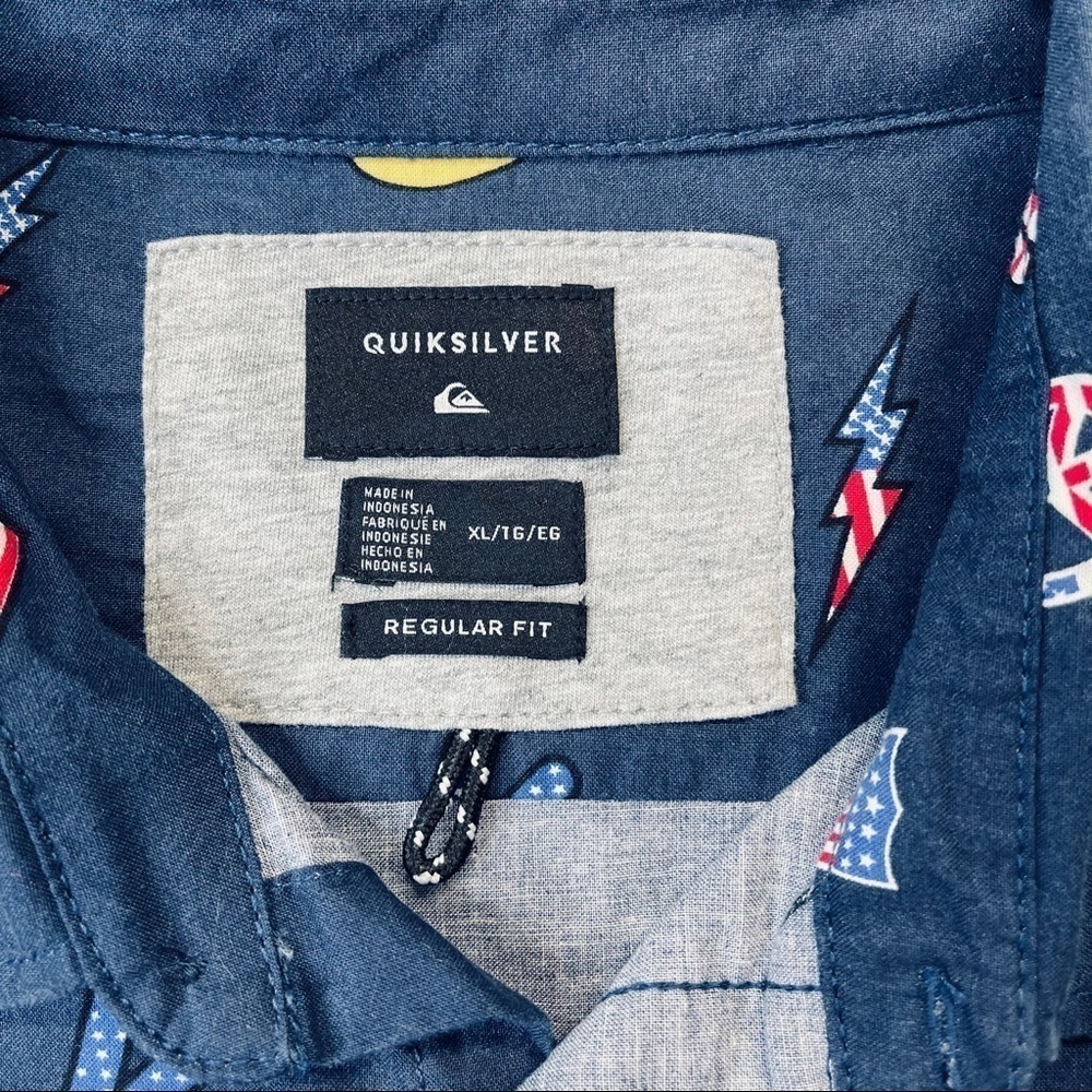 Quiksilver XL CASUAL BUTTON DOWN - Picture 2 of 7